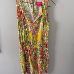 Lilly Pulitzer Tropical Print Romper
